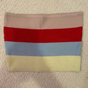 Pacsun LA Hearts Pastel Striped tube top